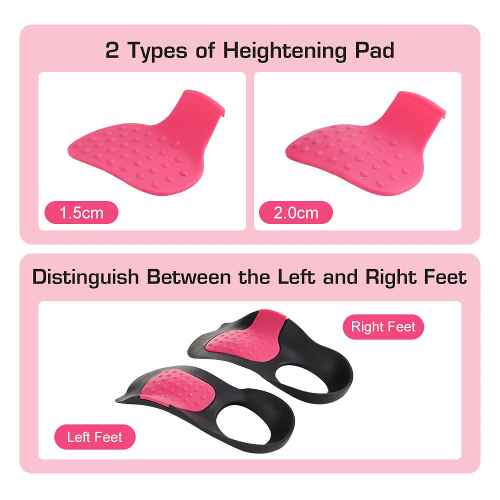 High Arch Support Insoles Non-Slip Plantar Support Pad Shock-Absorbing Foot Pads for Flat Feet And Fallen Arches